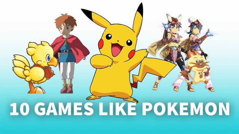 10 Games Like Pokemon That Fans Should Check Out
