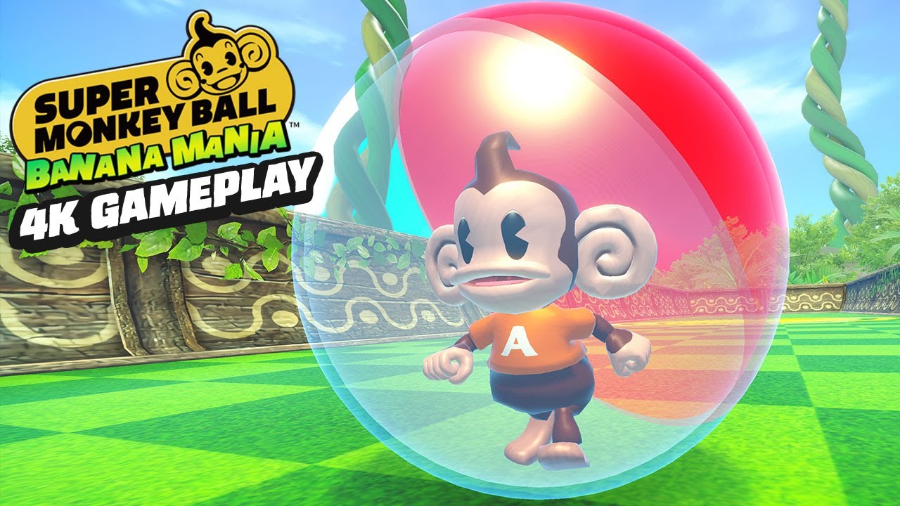 image 0 12 Minutes Of Super Monkey Ball: Banana Mania Story And Casual Stages Gameplay