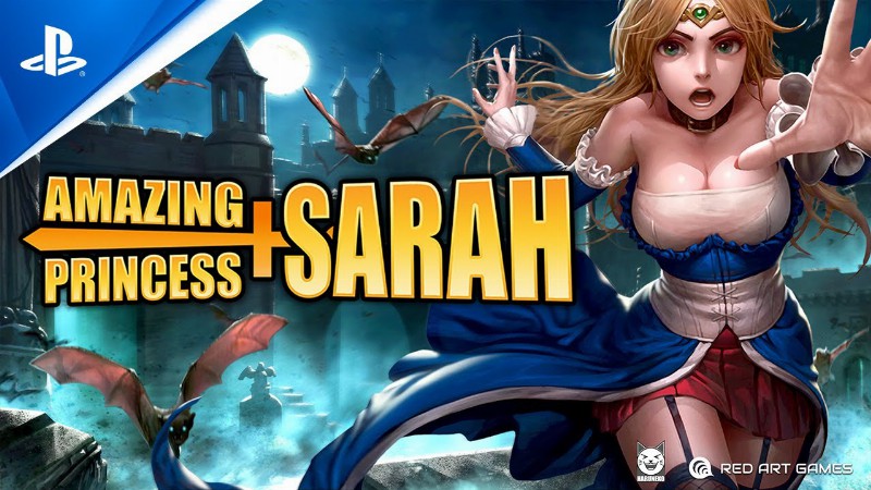 Amazing Princess Sarah - Launch Trailer : Ps4 Games