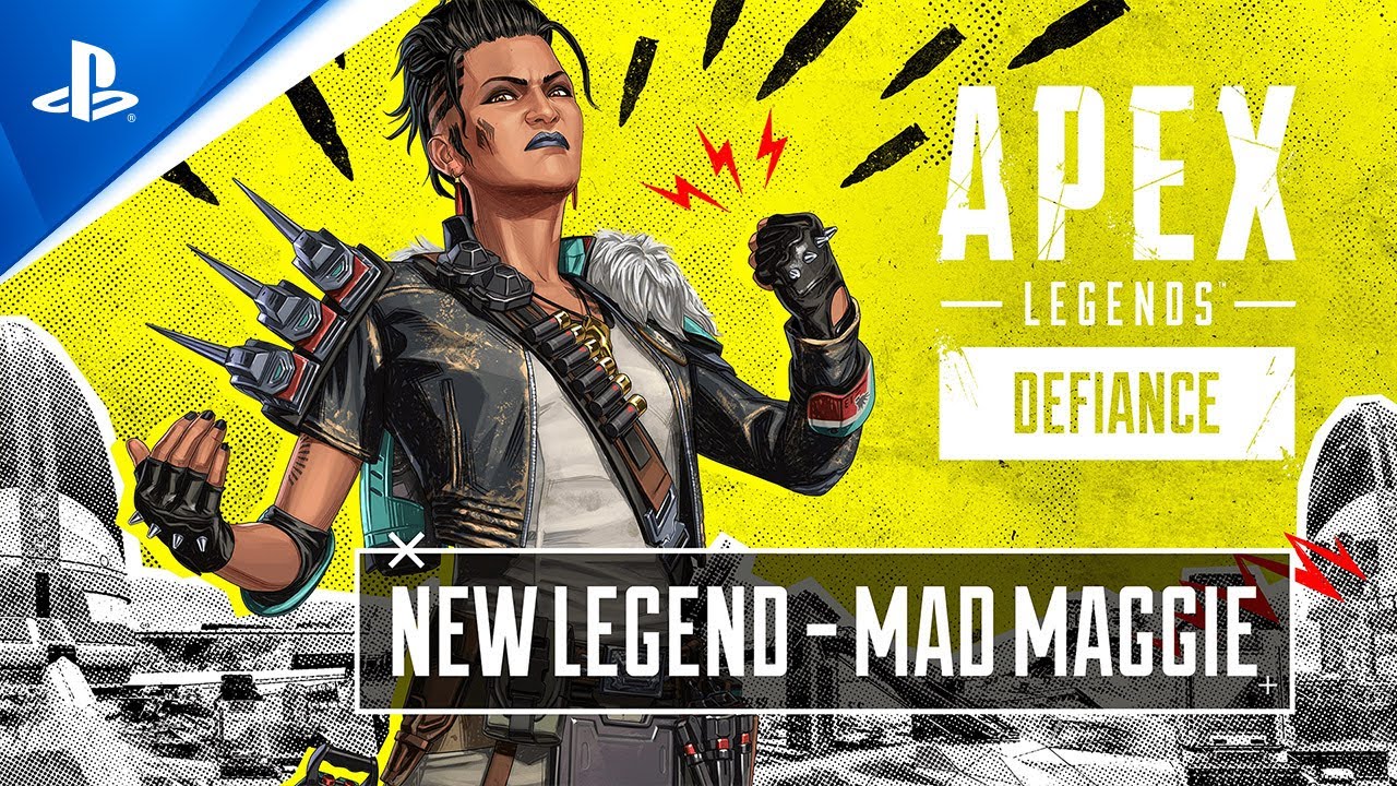 Apex Legends - Meet Mad Maggie: Character Trailer : Ps4