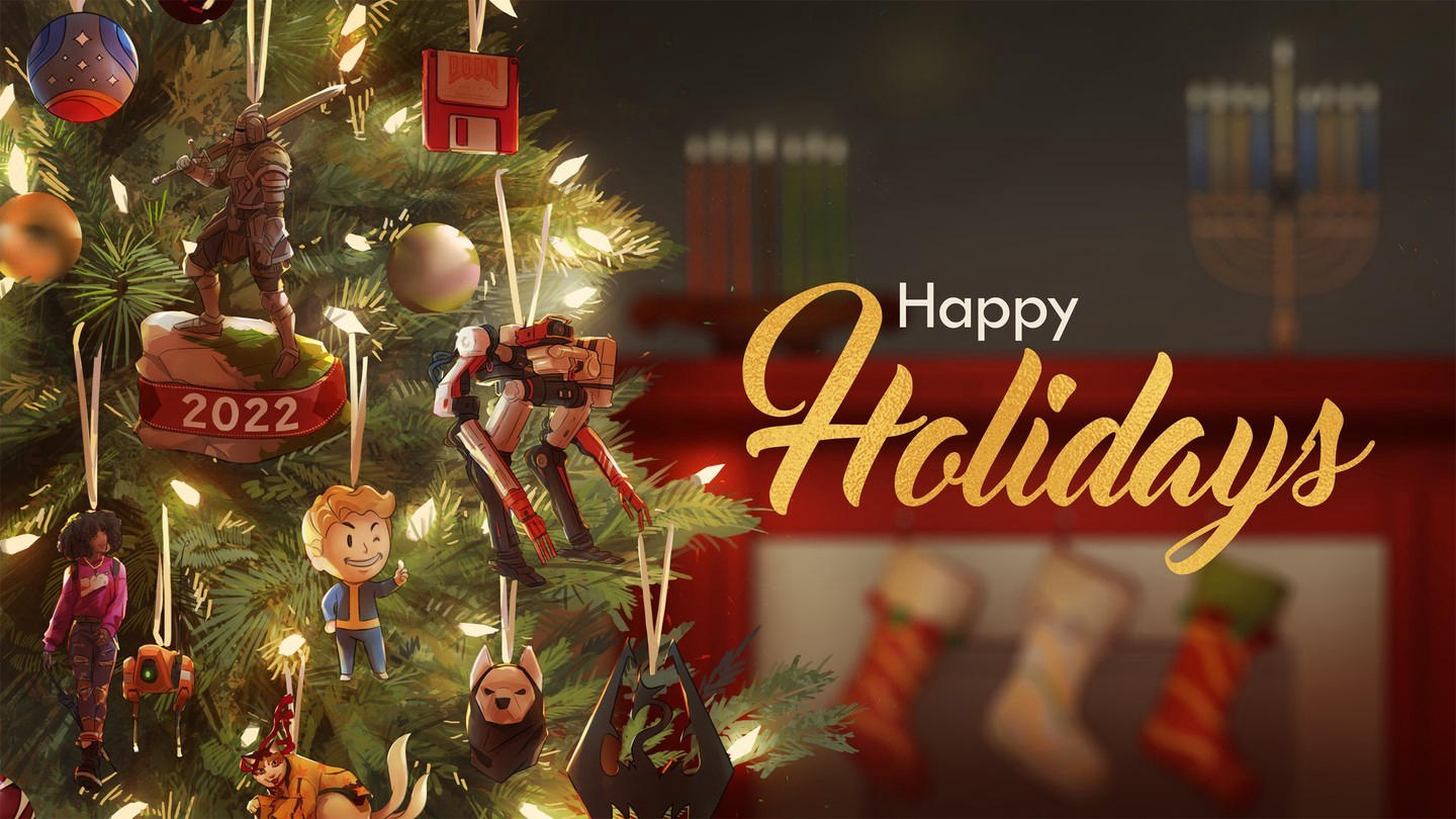 Bethesda Softworks - Wishing you a happy and healthy holiday season