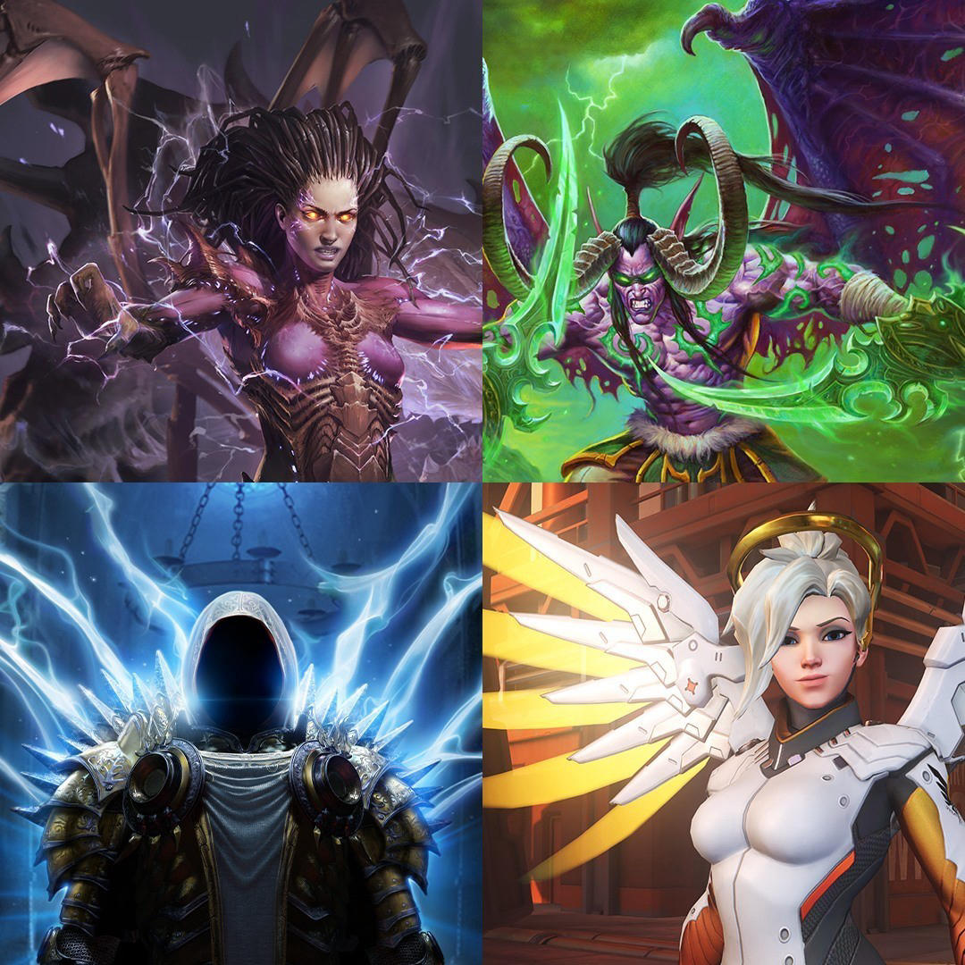 Blizzard Entertainment - Many characters have spread their wings over the last 30 years