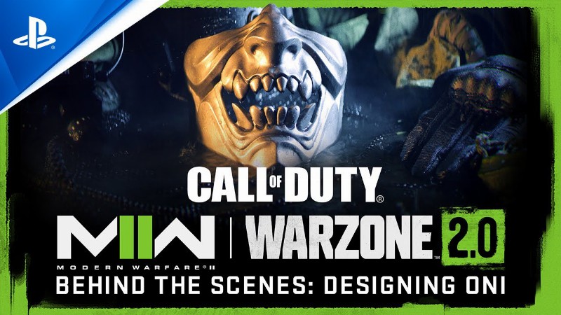 Call Of Duty: Modern Warfare Ii - Designing Oni : Ps5 & Ps4 Games
