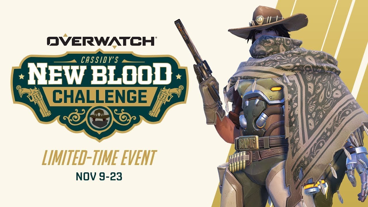 Cassidy's New Blood Challenge : Overwatch