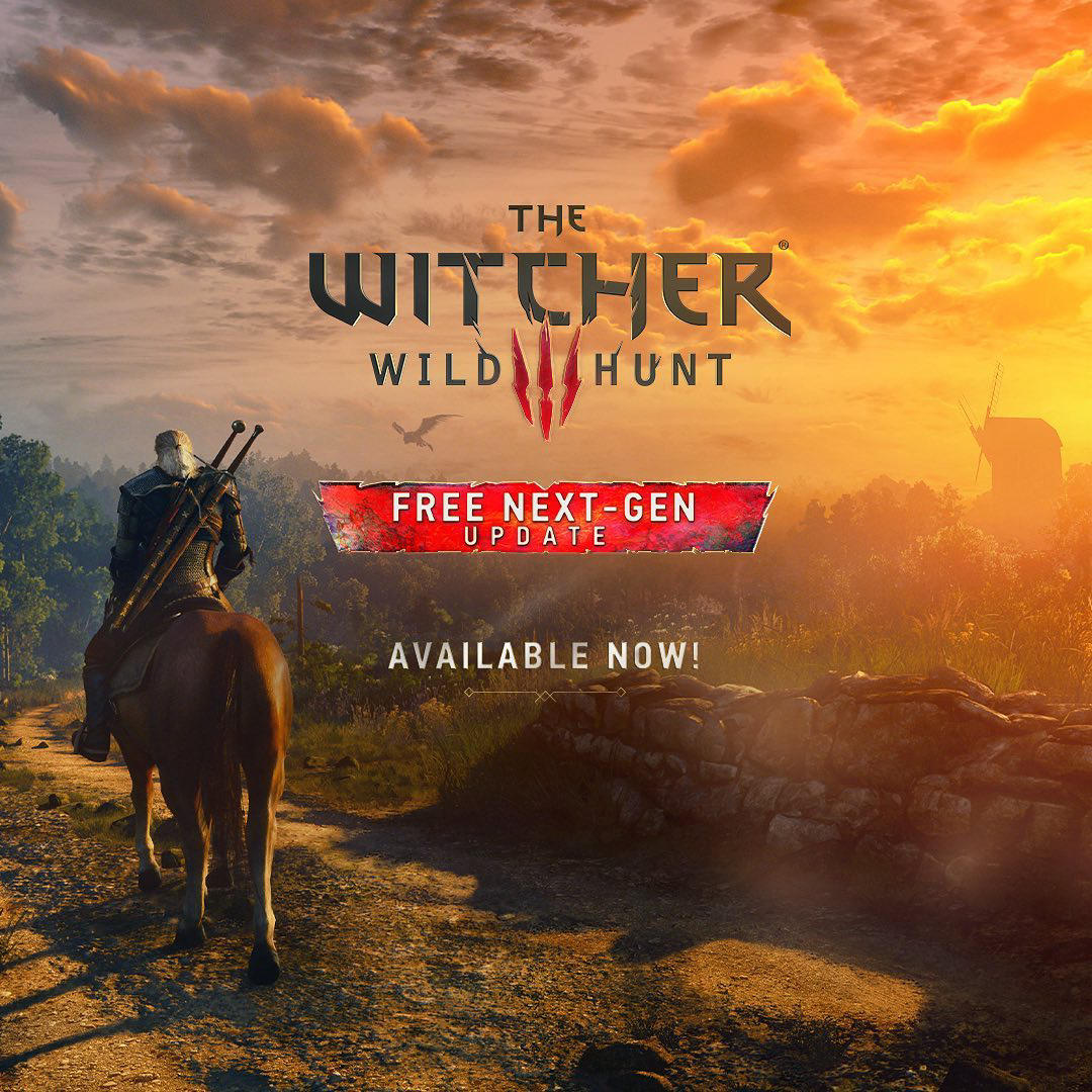 CD PROJEKT RED - #TheWitcher3NextGen Update is now available on #gogcom, Steam, #epicgames and #xbox