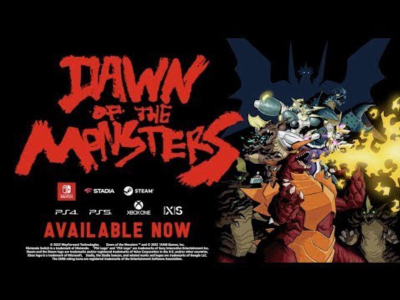 image 0 Dawn Of The Monsters - Official Launch Trailer