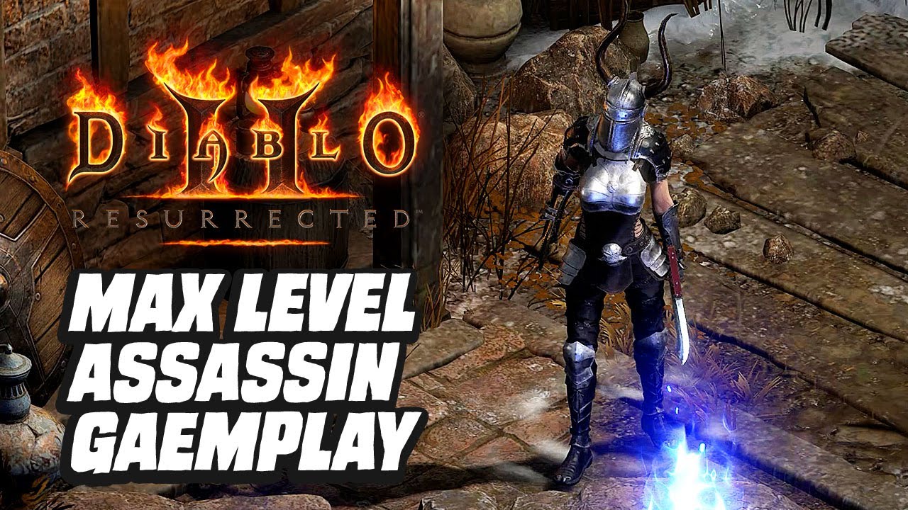 Diablo 2 Resurrected Level 99 Assassin Act 5 Gameplay