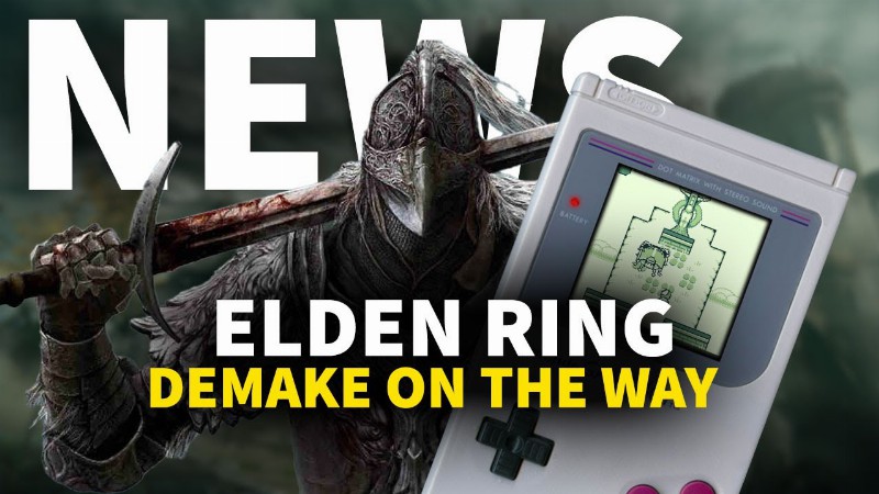 Elden Ring Demake For Game Boy Coming : Gamespot News