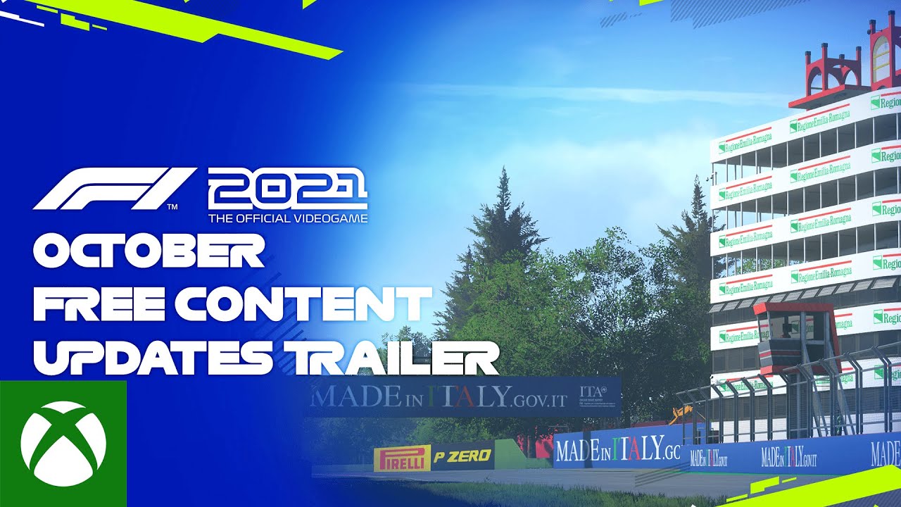 image 0 F1® 2021 : October Free Content Updates Trailer