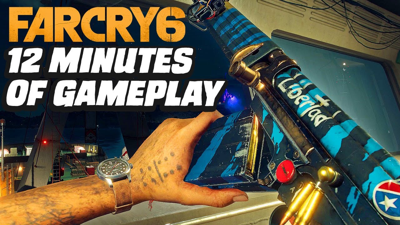 image 0 Far Cry 6 - 12 Minutes Of Boat Stealth And Shootout Gameplay