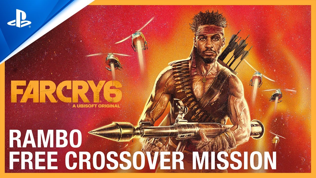 Far Cry 6 - Free Rambo Crossover Mission Trailer : Ps5 Ps4