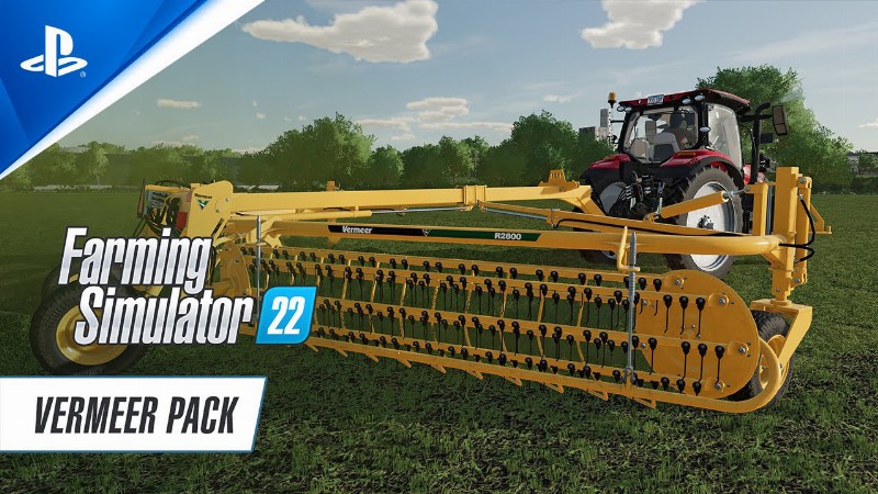 Farming Simulator 22 - Vermeer Pack Reveal Trailer I Ps5 & Ps4 Games
