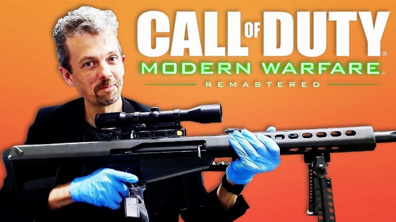 Firearms Expert Reacts To Call Of Duty: Modern Warfare Remastered’s Guns