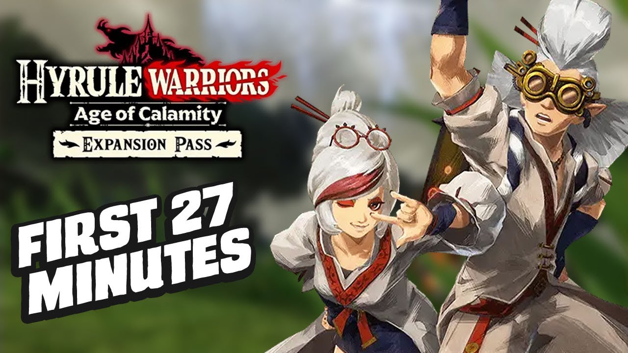 image 0 First 27 Minutes Of Hyrule Warriors: Age Of Calamity - Expansion Pass Wave 2 Dlc Gameplay