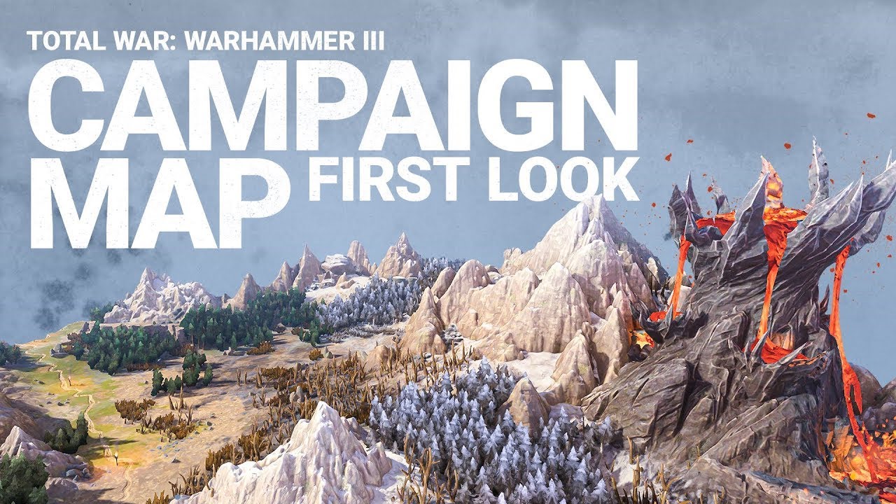 image 0 First Look Campaign Map : Total War: Warhammer Iii