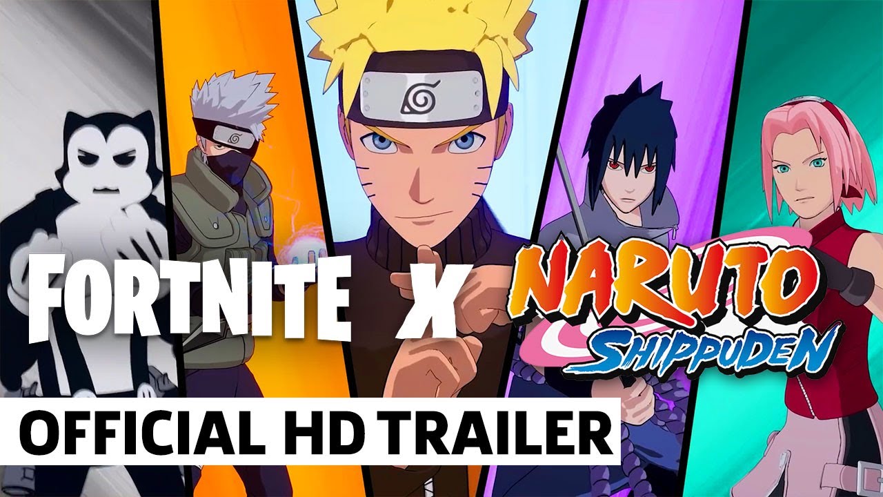 Fortnite X Naruto Shippuden Trailer