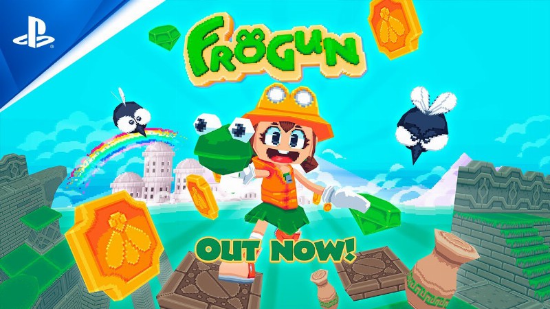 Frogun - Launch Trailer : Ps5 & Ps4 Games
