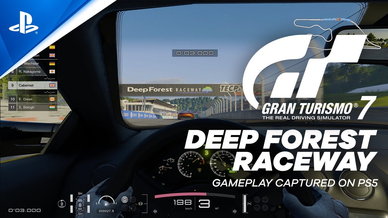 image 0 Gran Turismo 7 - Deep Forest Raceway Gameplay : Ps5 Ps4