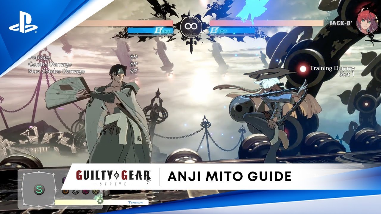 Guilty Gear -strive- Beginner's Guide - How To Play Anji Mito : Ps Cc