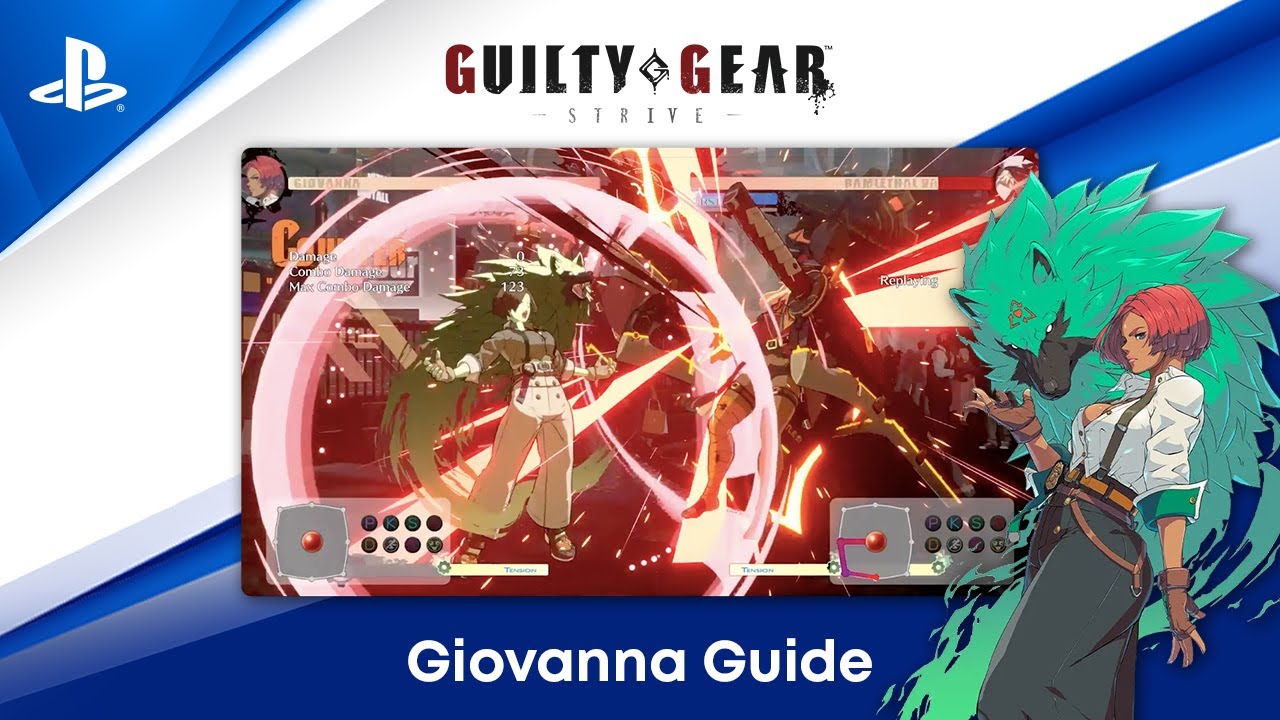 image 0 Guilty Gear -strive- Beginner's Guide - How To Play Giovanna : Ps Cc