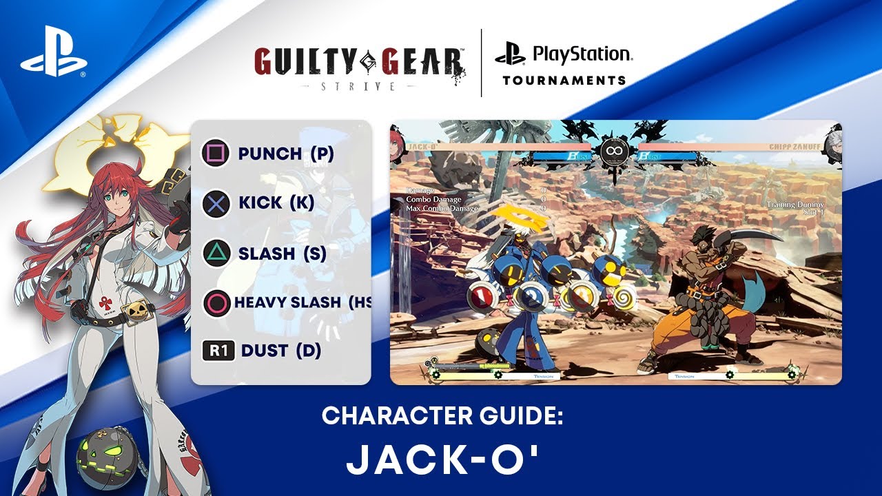 image 0 Guilty Gear -strive- Beginner's Guide - How To Play Jack-o : Ps Cc