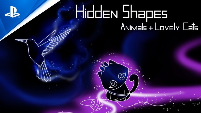 Hidden Shapes: Animals + Lovely Cats - Launch Trailer : Ps5 Ps4