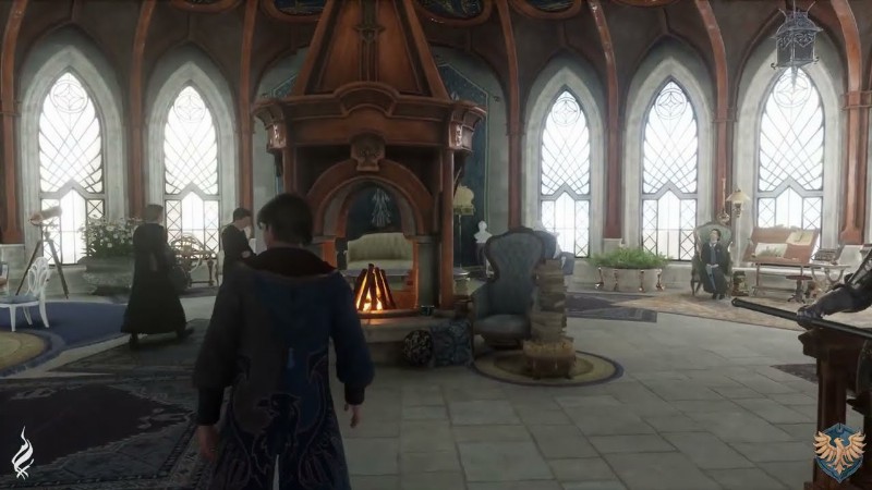 Hogwarts Legacy Tour The Ravenclaw Common Room Trailer