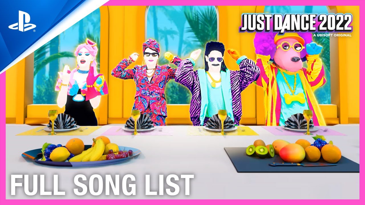 image 0 Just Dance 2022 - Full Song List : Ps5 Ps4