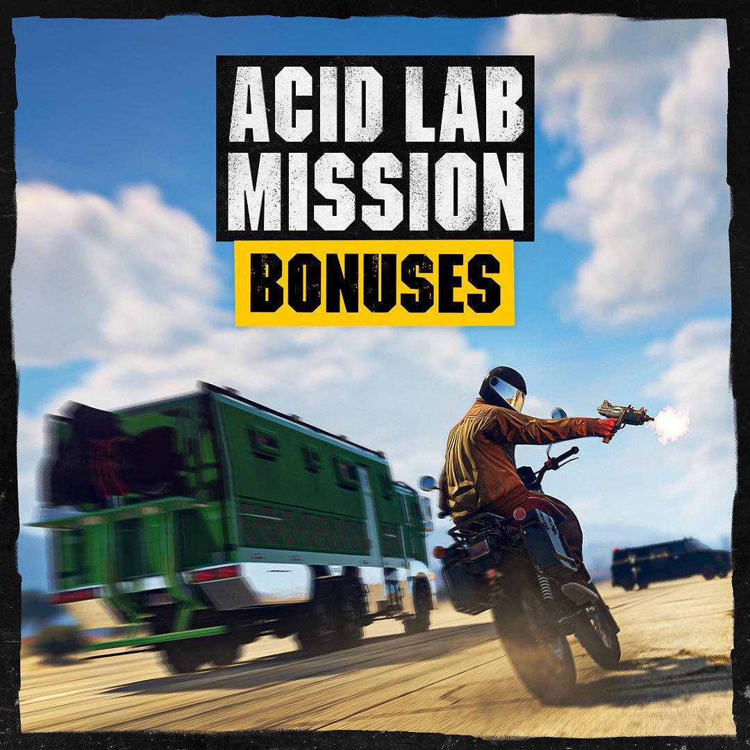 Kingpins aren’t born overnight, but bonuses on Acid Lab Sell Missions and Resupply Missions should h