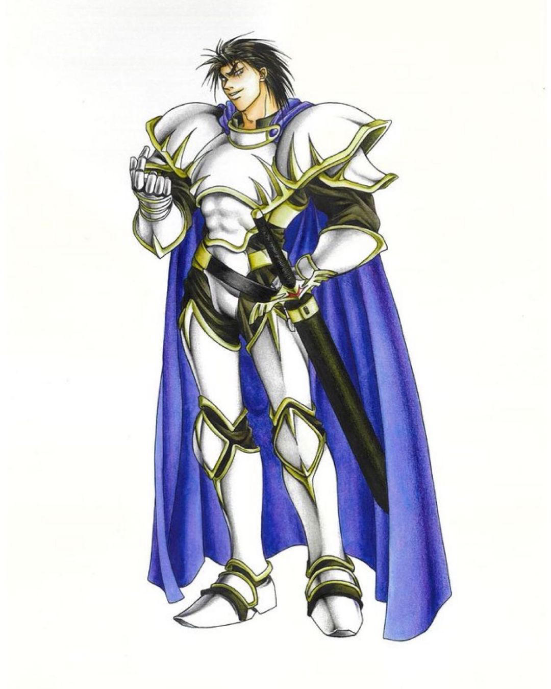 Konami Digital Entertainment - How awesome is this original character drawing of Luca Blight from #S