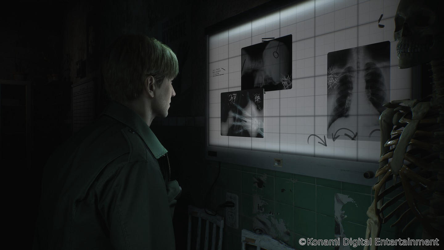Konami Digital Entertainment - Us studying the incredible level of detail in the #SILENTHILL 2 remak