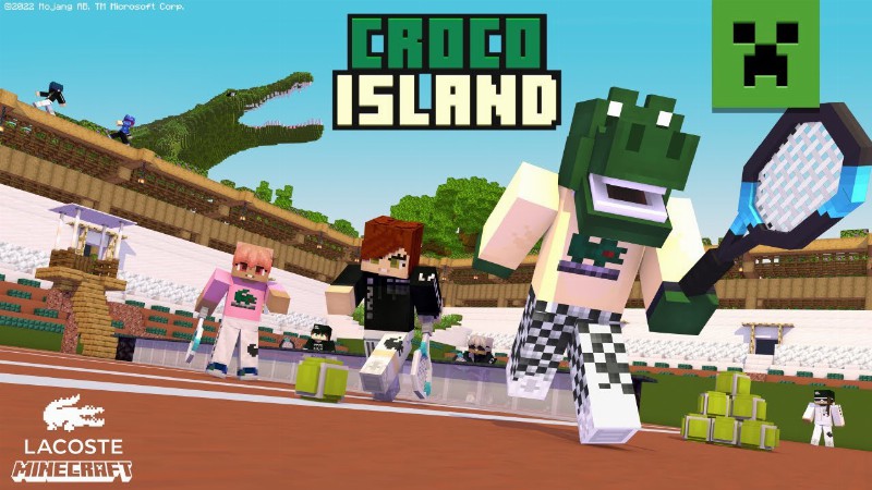 image 0 Lacoste X Minecraft: Croco Island Trailer
