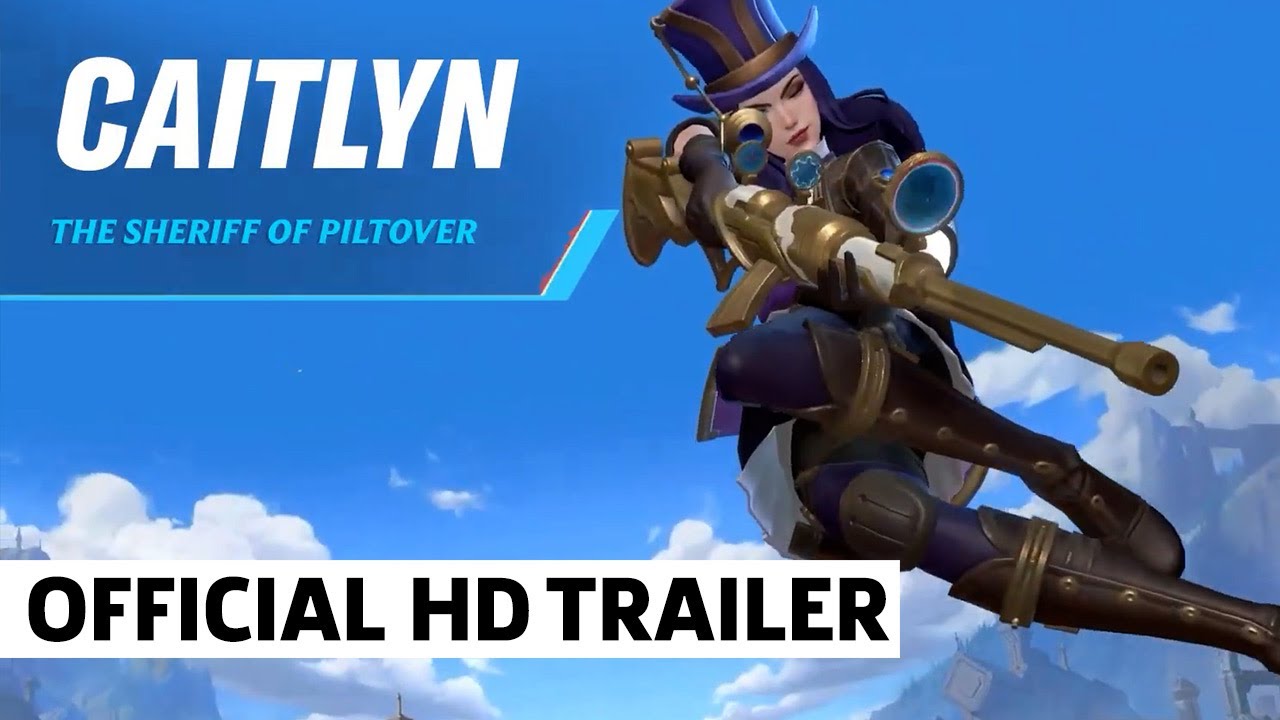 image 0 League Of Legends: Wild Rift Caitlyn Champion Overview Trailer