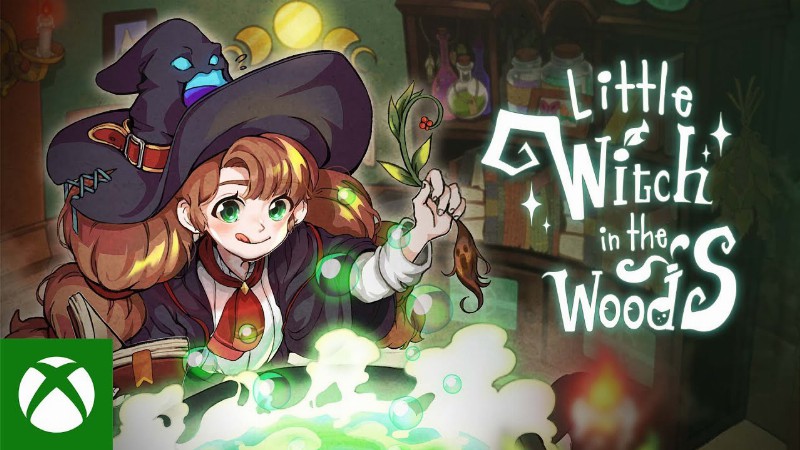 Little Witch In The Woods - Game Preview Launch Trailer