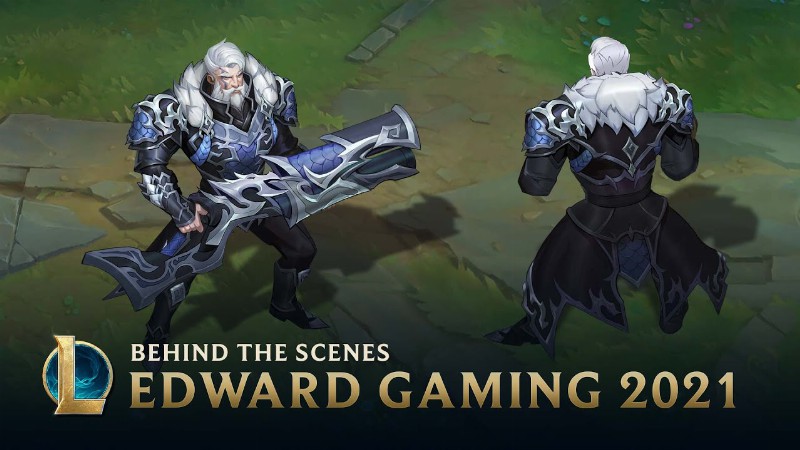 Making The Edg Worlds Championship Team Skins Behind The Scenes : League Of Legends