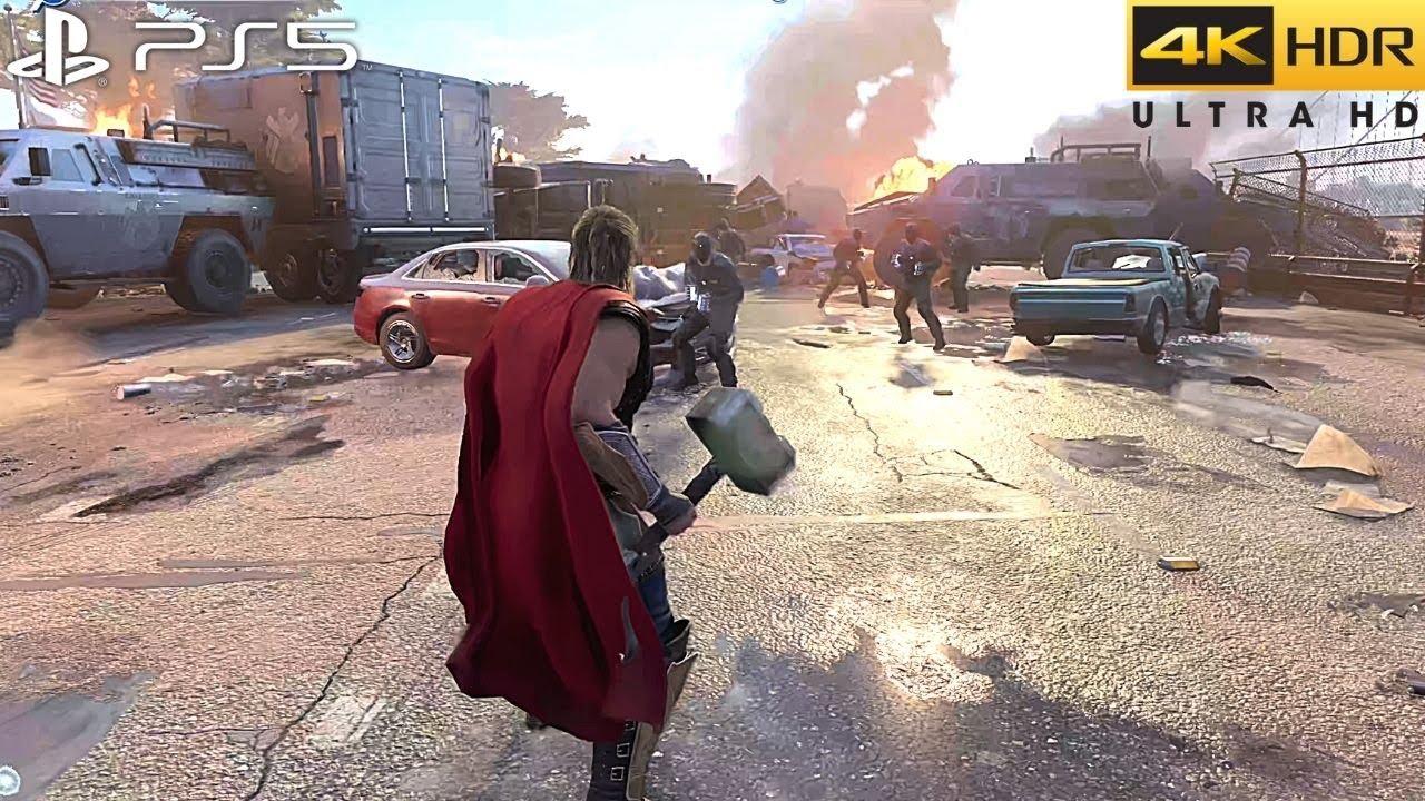 image 0 Marvel's Avengers (PS5) 4K 60FPS HDR Gameplay - (PS5 Version)