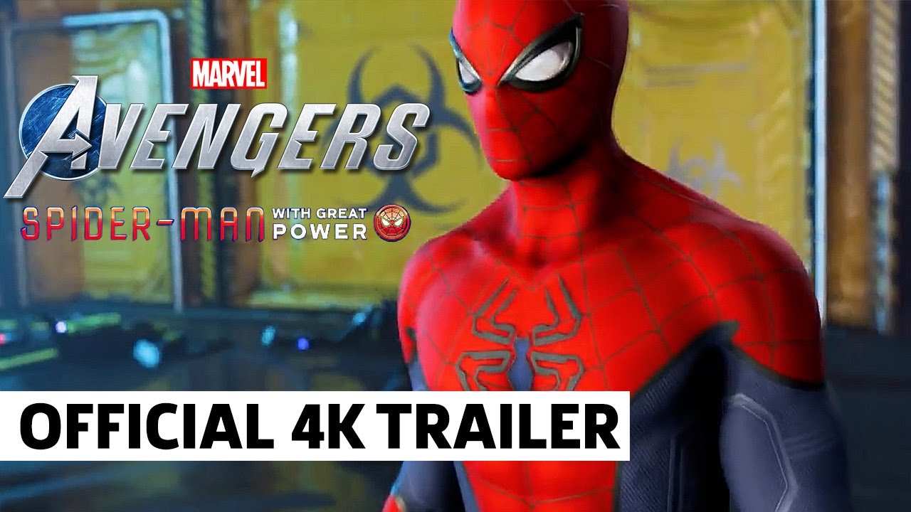 image 0 Marvel's Avengers Spider-man With Great Power Cinematic Trailer