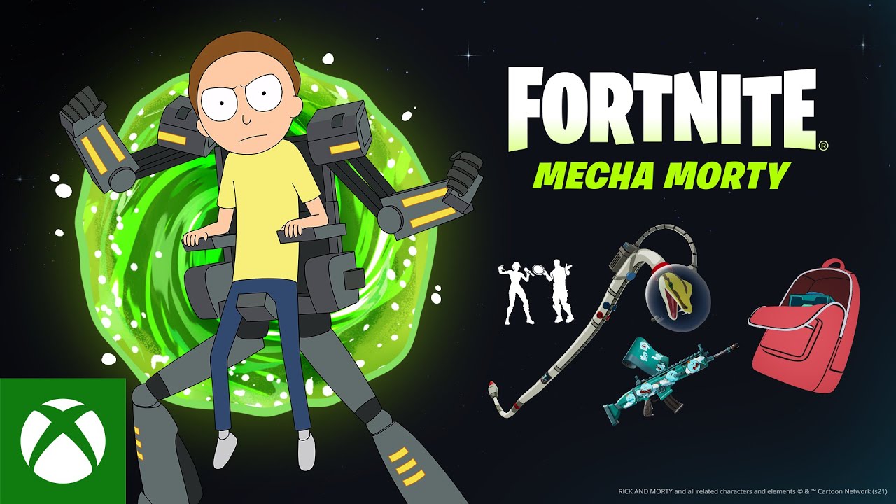 image 0 Mecha Morty Joins Fortnite