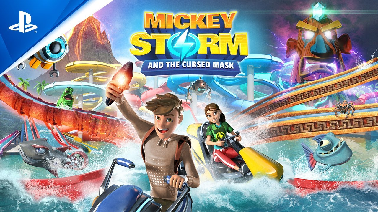 Mickey Storm And The Cursed Mask - Launch Trailer : Ps4
