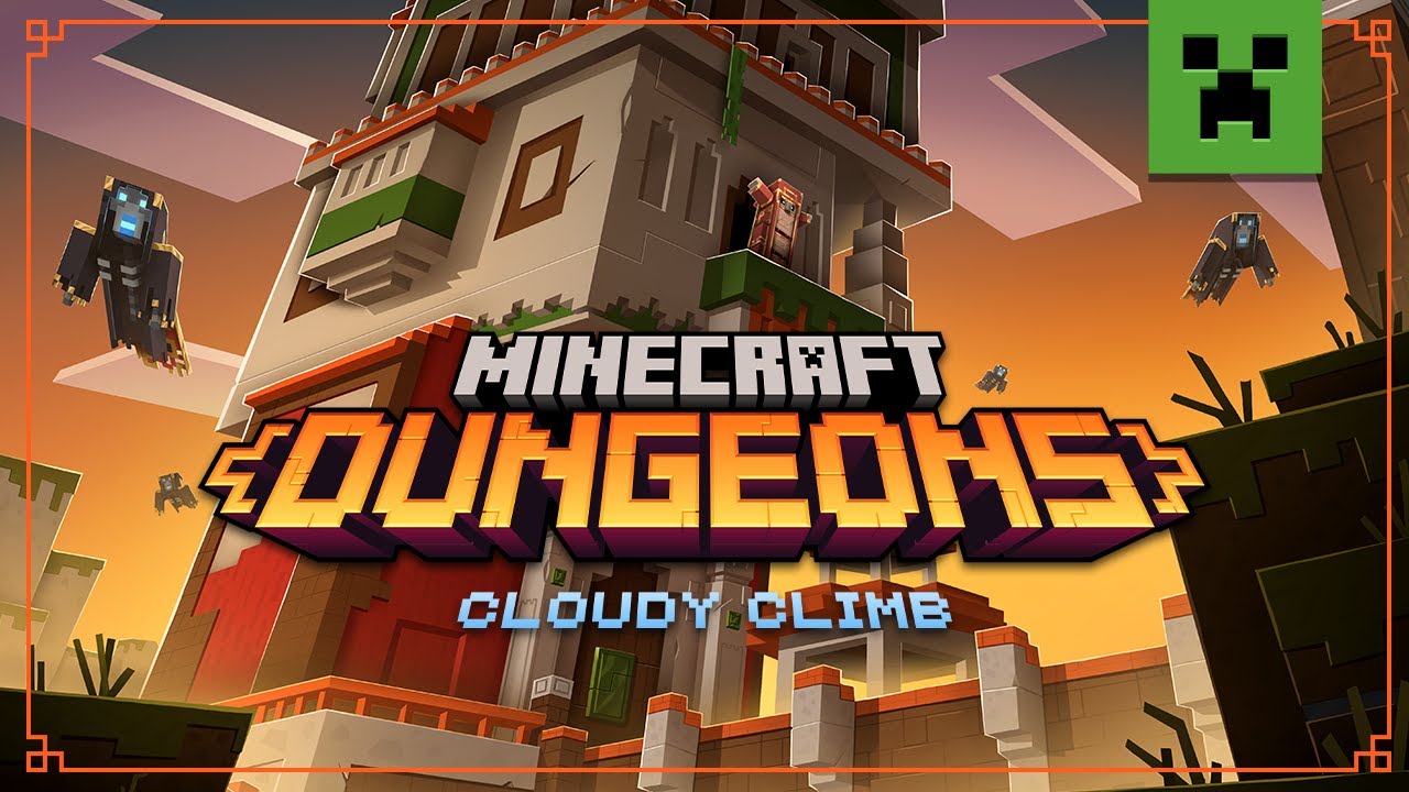 image 0 Minecraft Dungeons: Cloudy Climb Launch Trailer