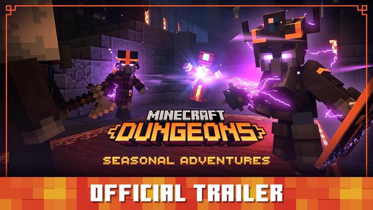 image 0 Minecraft Dungeons: Seasonal Adventures – Official Trailer