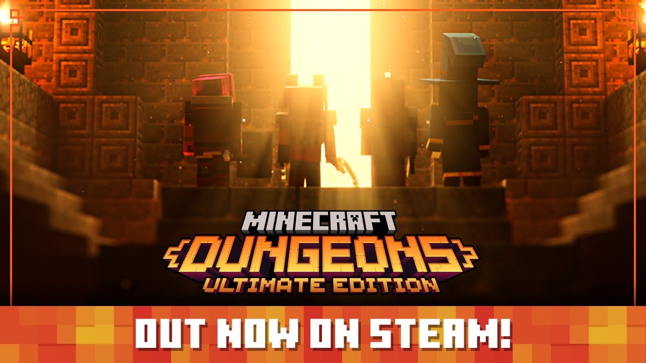 image 0 Minecraft Dungeons: Steam Launch Trailer