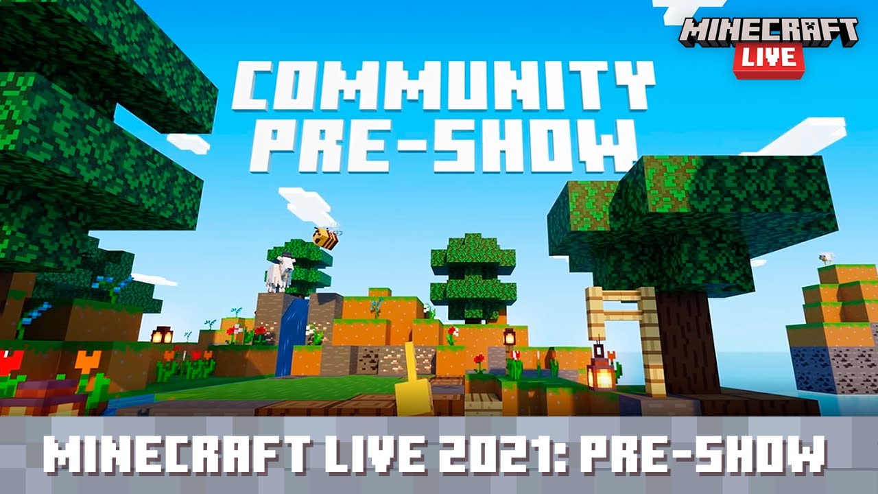 image 0 Minecraft Live 2021: Community Pre-show