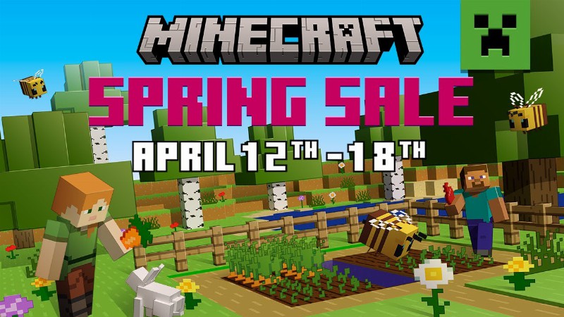 image 0 Minecraft Marketplace Spring Sale 2022
