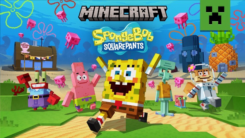 Minecraft X Spongebob Dlc – Official Trailer
