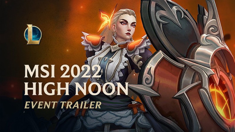 image 0 Msi 2022 High Noon : Official Event Trailer - League Of Legends