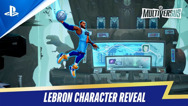 Multiversus - Lebron Character Reveal Trailer : Ps5 & Ps4 Games