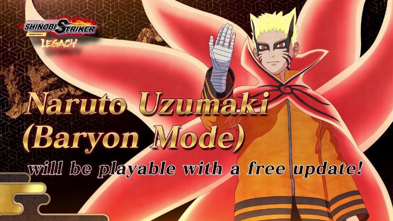 Naruto To Boruto: Shinobi Striker - Naruto Uzumaki (baryon Mode) Dlc Trailer