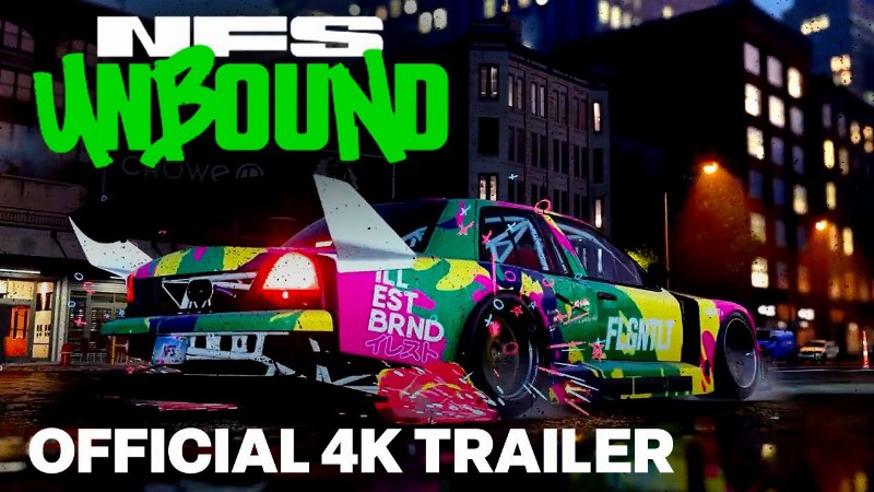 Need For Speed Unbound Official Gameplay Trailer