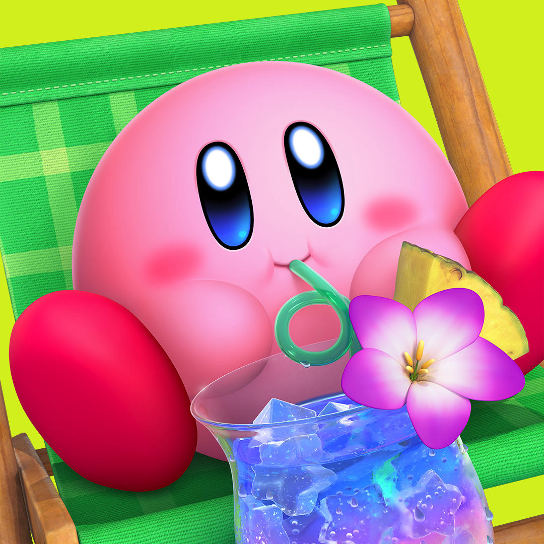 Nintendo of America - Looks refreshing, #Kirby
